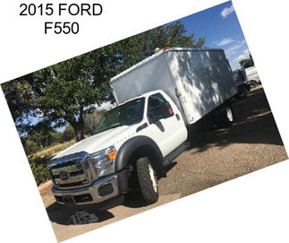 2015 FORD F550