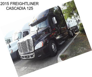 2015 FREIGHTLINER CASCADIA 125