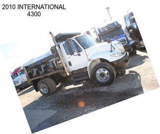 2010 INTERNATIONAL 4300