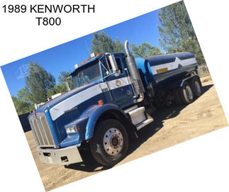 1989 KENWORTH T800