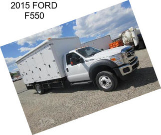 2015 FORD F550