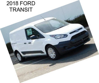 2018 FORD TRANSIT