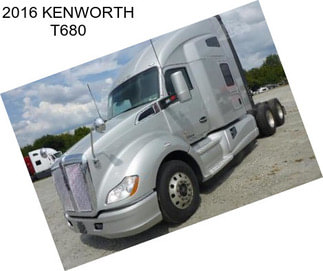 2016 KENWORTH T680