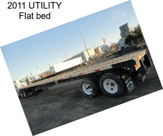 2011 UTILITY Flat bed