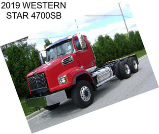 2019 WESTERN STAR 4700SB