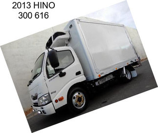2013 HINO 300 616