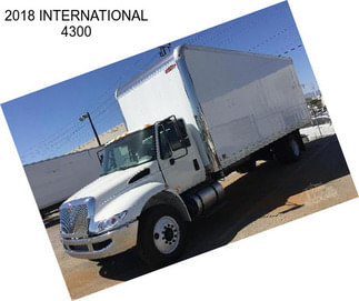 2018 INTERNATIONAL 4300