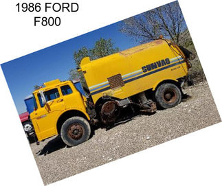 1986 FORD F800