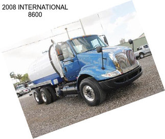 2008 INTERNATIONAL 8600