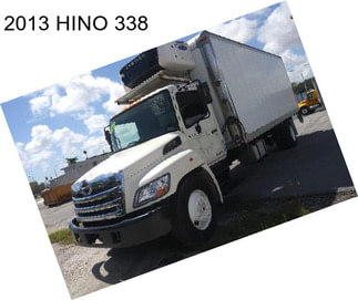 2013 HINO 338