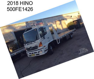 2018 HINO 500FE1426
