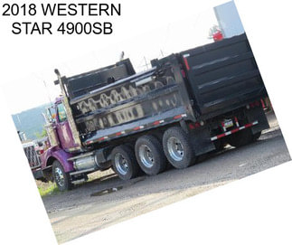 2018 WESTERN STAR 4900SB