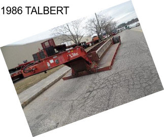 1986 TALBERT