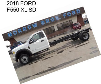 2018 FORD F550 XL SD