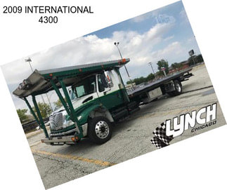 2009 INTERNATIONAL 4300