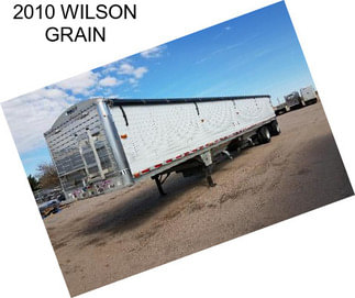 2010 WILSON GRAIN