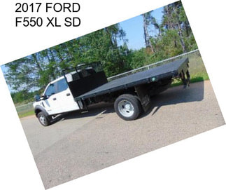 2017 FORD F550 XL SD