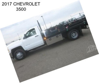 2017 CHEVROLET 3500