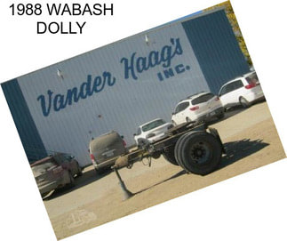 1988 WABASH DOLLY