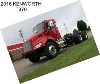 2018 KENWORTH T370