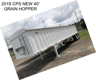 2018 CPS NEW 40\' GRAIN HOPPER