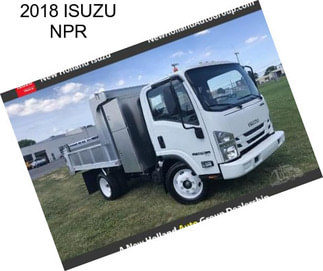 2018 ISUZU NPR