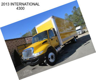 2013 INTERNATIONAL 4300