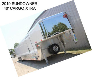 2019 SUNDOWNER 40\' CARGO XTRA