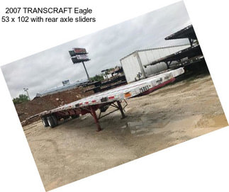 2007 TRANSCRAFT Eagle 53 x 102 with rear axle sliders