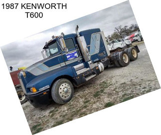 1987 KENWORTH T600