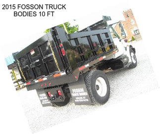 2015 FOSSON TRUCK BODIES 10 FT