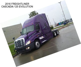 2016 FREIGHTLINER CASCADIA 125 EVOLUTION