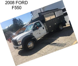 2008 FORD F550