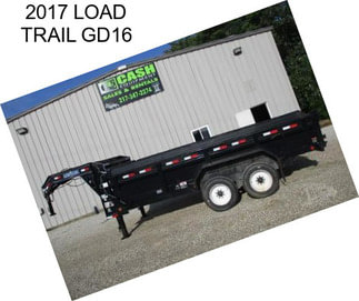 2017 LOAD TRAIL GD16