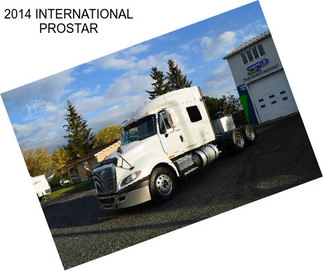 2014 INTERNATIONAL PROSTAR