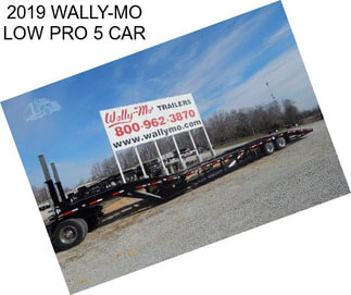 2019 WALLY-MO LOW PRO 5 CAR