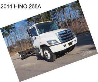 2014 HINO 268A