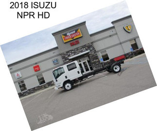 2018 ISUZU NPR HD