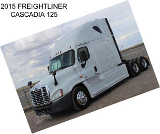 2015 FREIGHTLINER CASCADIA 125