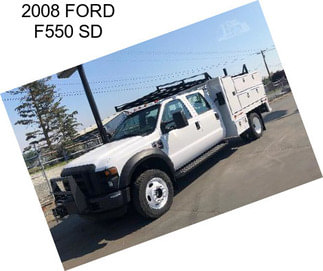 2008 FORD F550 SD