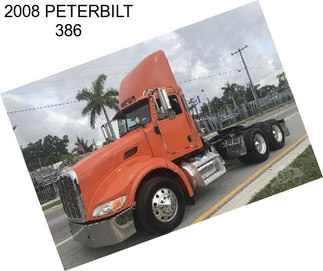 2008 PETERBILT 386