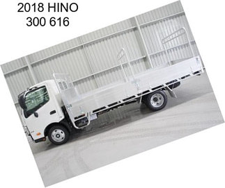 2018 HINO 300 616