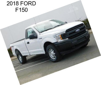 2018 FORD F150