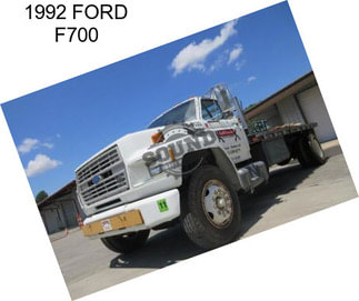 1992 FORD F700