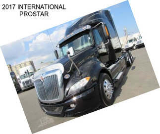 2017 INTERNATIONAL PROSTAR