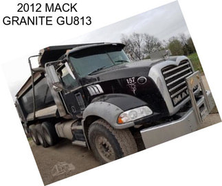 2012 MACK GRANITE GU813