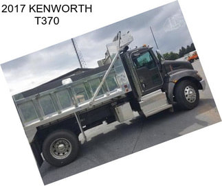 2017 KENWORTH T370