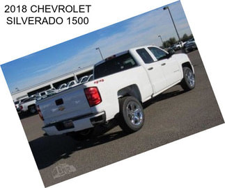 2018 CHEVROLET SILVERADO 1500