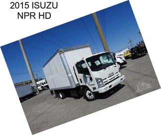 2015 ISUZU NPR HD