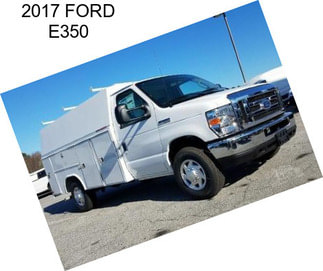 2017 FORD E350